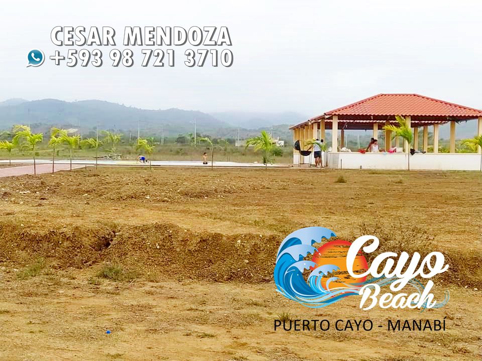 lotizacion cayo beach terrenos vacacionales en la playa puerto cayo jipijapa manabi ecuador lotes playeros